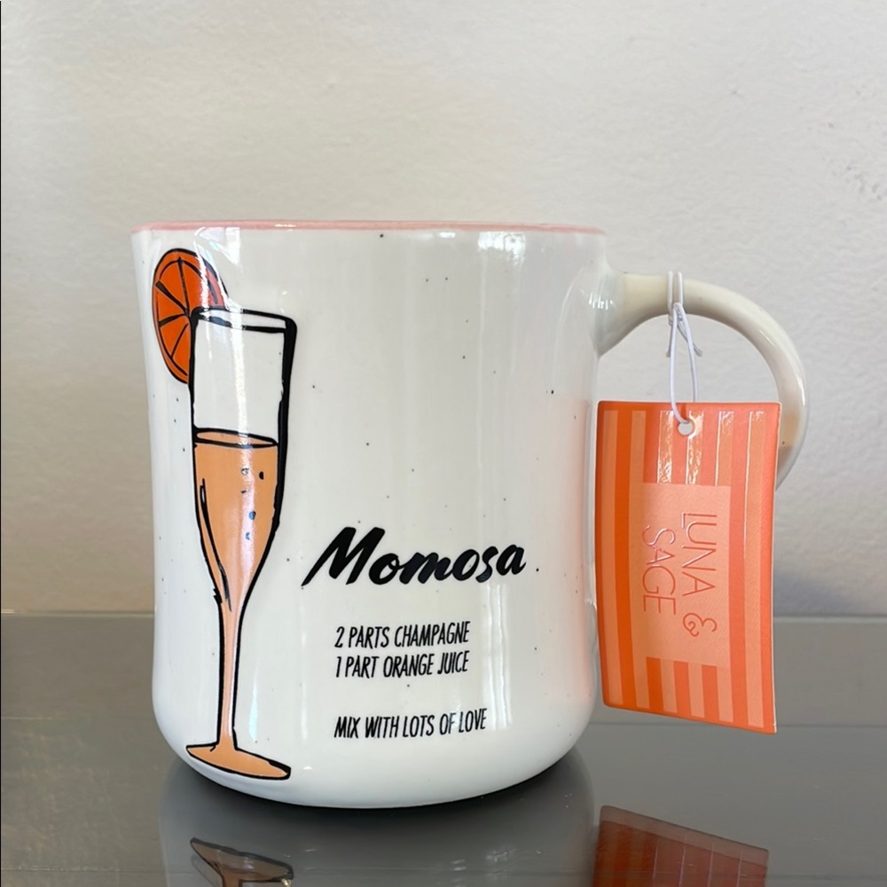 White Mimosa Mug